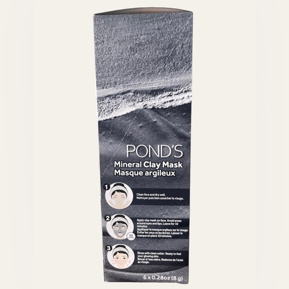 Pond's Pure Detox Mineral Clay Mask - 6pcs x 0.28oz/8g - Picture 6 of 7
